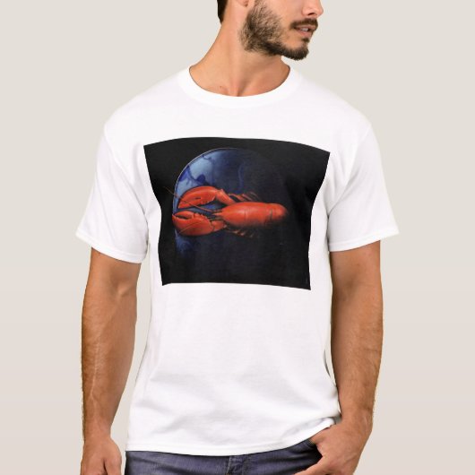 T-shirt Homard de plat de Tiffany (Devant)
