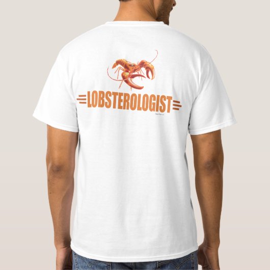 T-shirt Homard drôle (Dos)