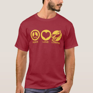 T-shirt Homard Peace Love