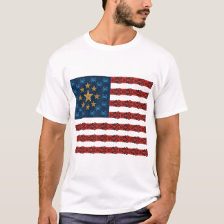 T-shirt Homards au drapeau américain