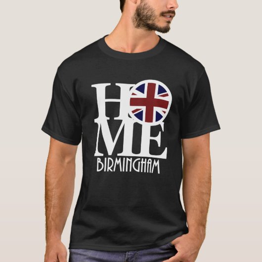 T-shirt HOME Birmingham Angleterre (Devant)