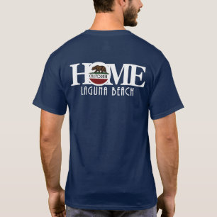 T-shirt HOME Laguna Beach (texte blanc)