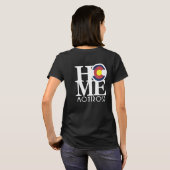 T-shirt HOME Montrose CO (Dos entier)