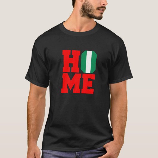 T-shirt HOME Nigeria (Devant)