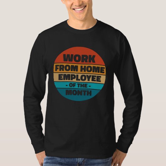 T-shirt home office staff of the month (Devant)