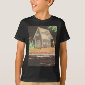 T-shirt Home Sweet Home Art Imprimer (Devant)
