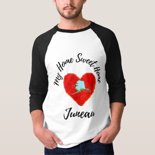 T-shirt Home Sweet Home Juneau (Devant)