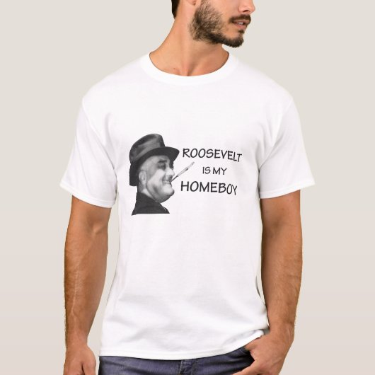 T-shirt Homeboy de FDR (Devant)