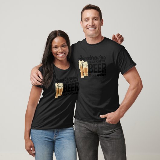 T-shirt Homebrey Est Ma Bière Hobby Est Mon Brassage Récom (Unisexe)
