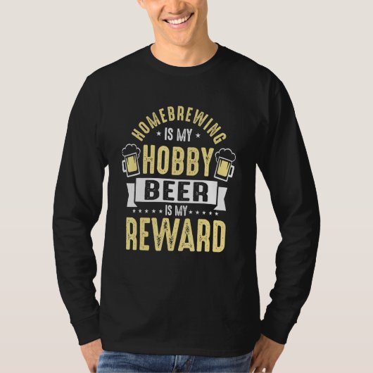 T-shirt Homebrey Est Mon Hobby Fun Pun Master Jug (Devant)