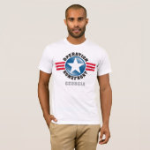 T-shirt Homefront la Géorgie d'opération (Devant entier)