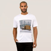 T-shirt Homeless Man Holding Help Sign Urban Poverty (Devant entier)