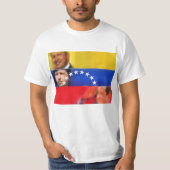 T-shirt Homenagem Hugo Chávez. (Devant)