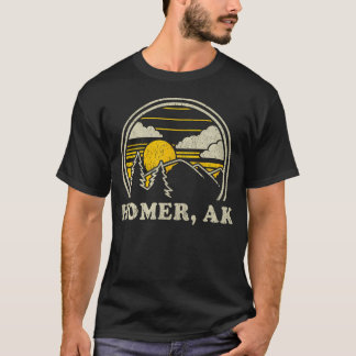 T-shirt Homer Alaska Ak Vintage Randonnée