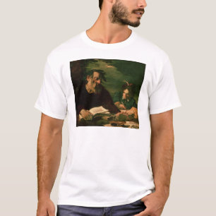 T-shirt Homer dictant son poème