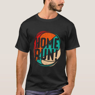 T-shirt Homerun Basketball Baseball Mash Up Hilarié Non