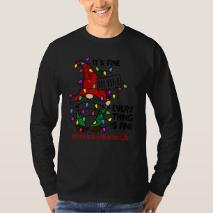 T-shirt Homeschool Vie De Professeur C'Est Bien Je Suis Bi