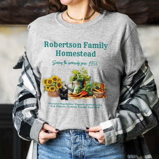 T-shirt Homesteaders Business Publicité