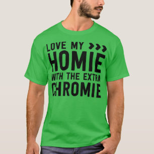T-shirt Homie Avec Chromie De Chemise Extra Friend Down Sy
