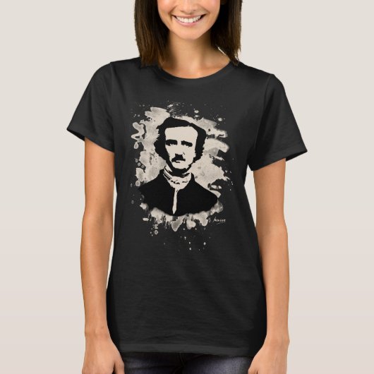 T-shirt Hommage à Edgar Allan Poe (Devant)