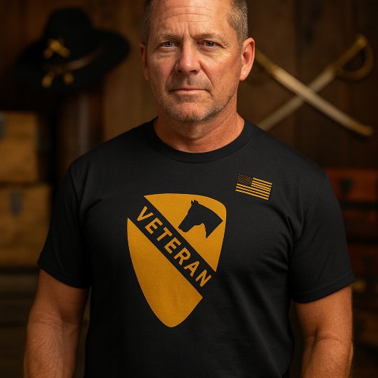 T-shirt Hommage à la 1re division de cavalerie