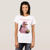 T-shirt Hommage à la reine Elizabeth II (Devant entier)