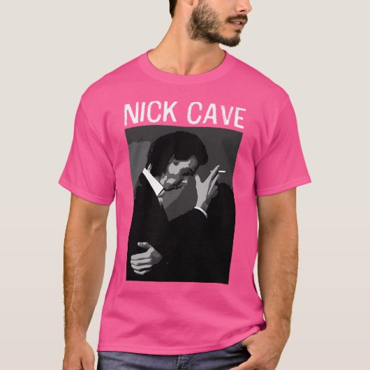 T-shirt Hommage À Nick Cave (Devant)