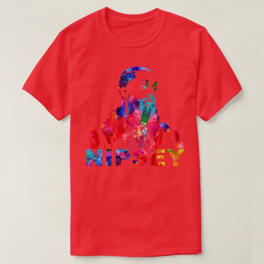 T-shirt Hommage à Nipsey Hussle (Design devant)