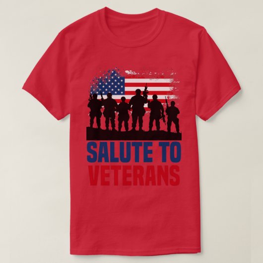 T-shirt Hommage aux anciens combattants 1 (Design devant)