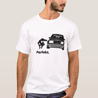 T-shirt Hommage de Mercedes w124 124