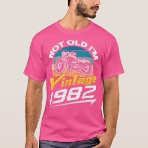 T-shirt Homme 40e Anniversaire Homme Motard Légende Moto C