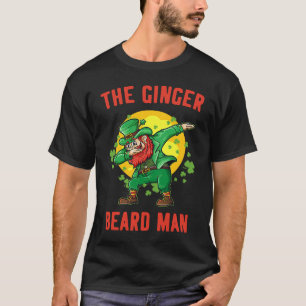 T-shirt Homme à barbe rousse drôle St Patrick's Irlandais