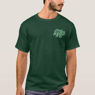 T-shirt homme à l'accentuation des Tricératops d