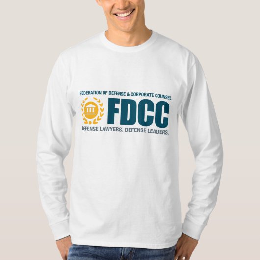 T-shirt homme à longue pendule du FDCC (Devant)