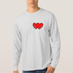 T-Shirt homme à manches longues "AIMEZ-VOUS LES UN