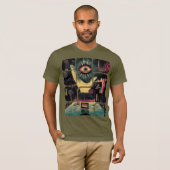 T-shirt homme à oeil ouvert (Devant entier)