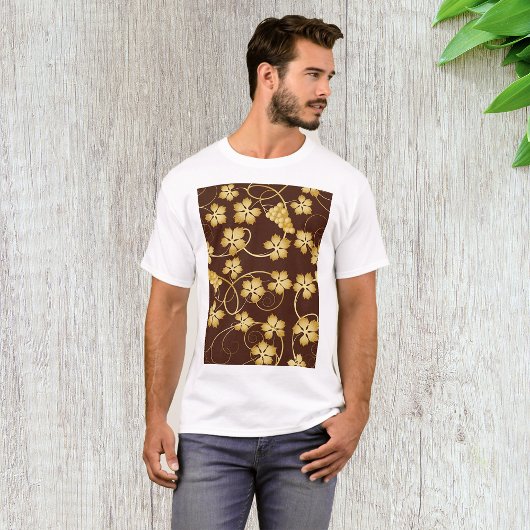 T-shirt homme Arrière - plan Grapevine