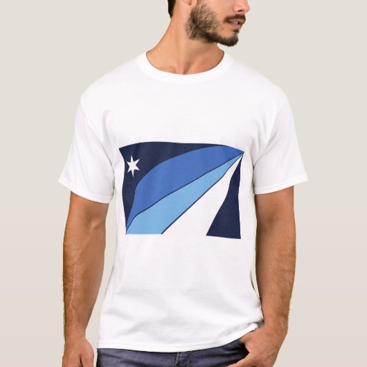 T-shirt Homme avec drapeau de Columbia, Caroline d (Devant)
