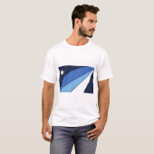 T-shirt Homme avec drapeau de Columbia, Caroline d (Devant entier)