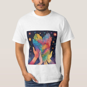 T-shirt homme avec imprimé avant et arrière