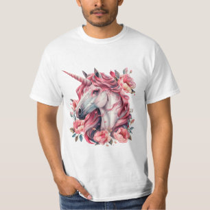 T-shirt homme avec licorne.