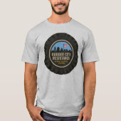 T-shirt homme avec NOUVEAU logo en caoutchouc City (Devant)