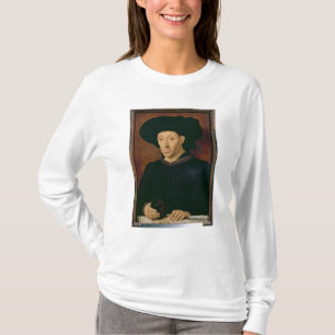 T-shirt Homme avec un verre de vin
