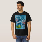 T-shirt Homme avec une impression fine d'art (Devant entier)