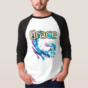 T-shirt homme basic à manches 3/4 raglan