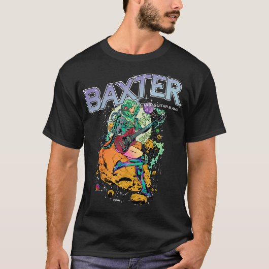 T-shirt homme Baxter Cosmonaut (Devant)