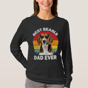 T-shirt Homme Beagle Papa Vintage mignon Beagle Chien prop
