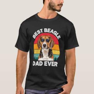 T-shirt Homme Beagle Papa Vintage mignon Beagle Chien prop
