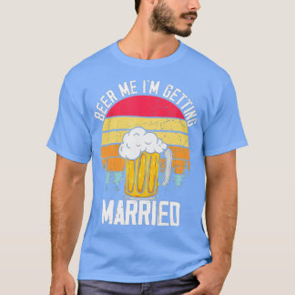 T-Shirt Homme Bière Pour Moi Je Me Marie Homme Drô