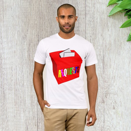 T-shirt homme boîte de requête